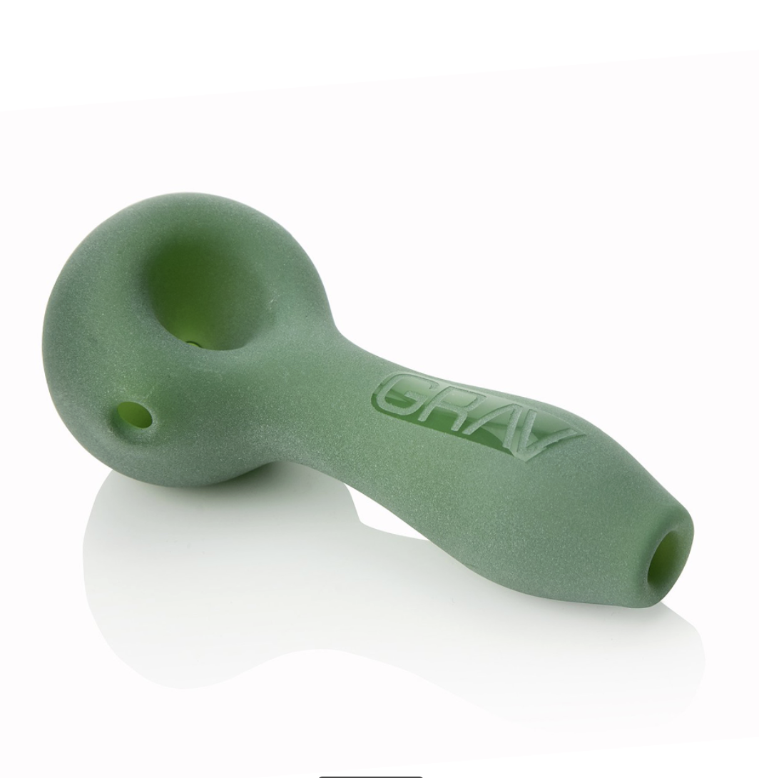 GRAV Sandblasted Spoon (MSRP $21) / Green